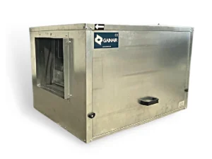 Caisson poulie courroie