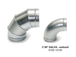 coude à 90°