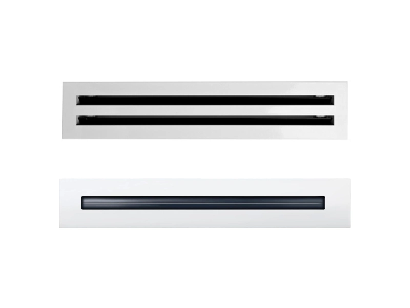 grille linéaire avec déflecteur