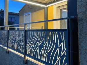 Garde-corps métalliques